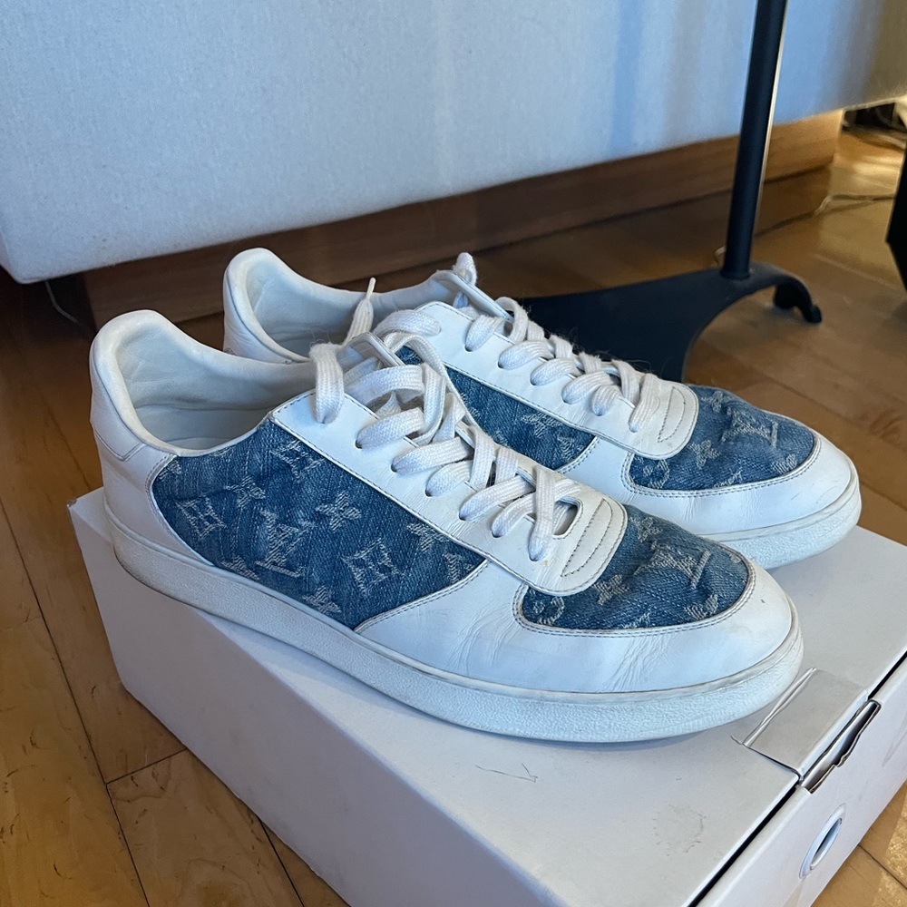 Louis Vuitton sneakers.